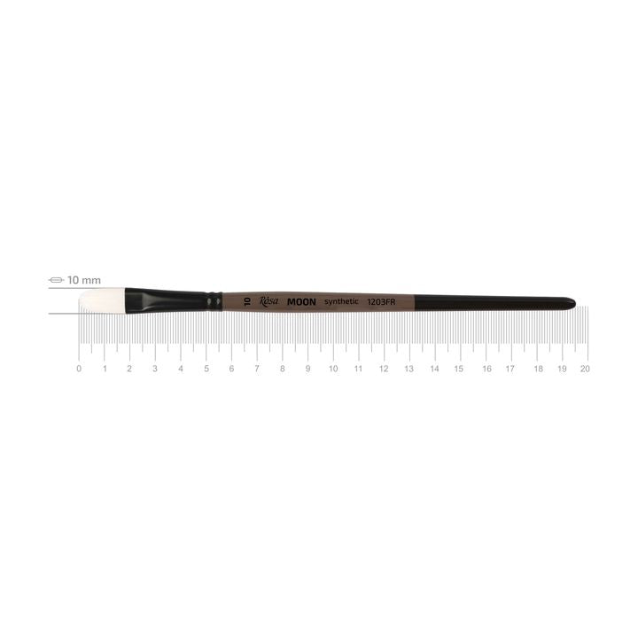 ROSA MOON 1203FR Pennello sintetico ovale | Varie dimensioni