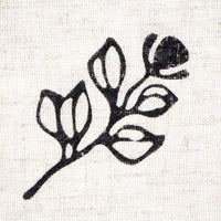 ROSA TALENT Timbro in legno n. 13 Botanico 4,6x8 cm