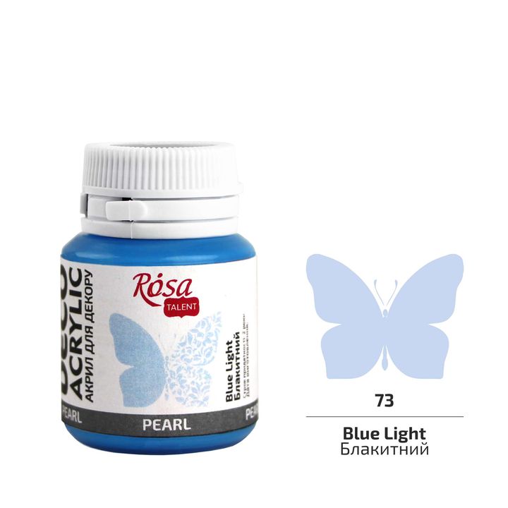 ROSA TALENT Vernice decorativa acrilica perlata 20 ml | Varie tonalità