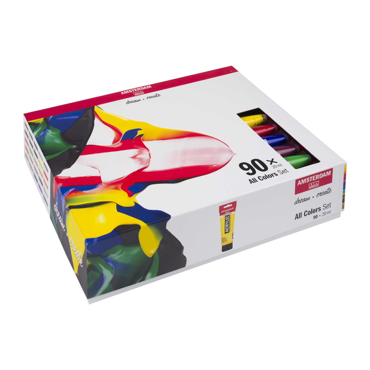ROYAL TALENS Amsterdam set colori acrilici All Colors 90 x 20 ml