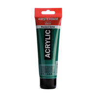 Colore acrilico Amsterdam Standart Series 120 ml | sceglie tonalità – Permanent Green Deep