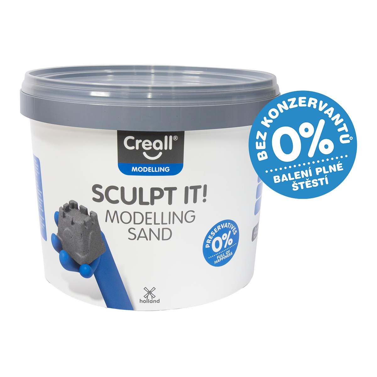 Sabbia da modellare Creall it! naturale - 3,73 kg