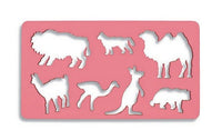 Sagoma in plastica animale 3 - cammello