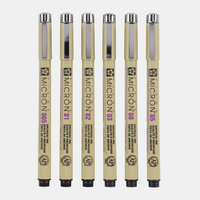 Sakura Pigma Micron 01 penne tecniche 0,25 mm set da 6 colori