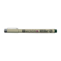 Sakura Pigma Micron 05 fineliner 0,45 mm – set da 6 colori – Verde Cacciatore