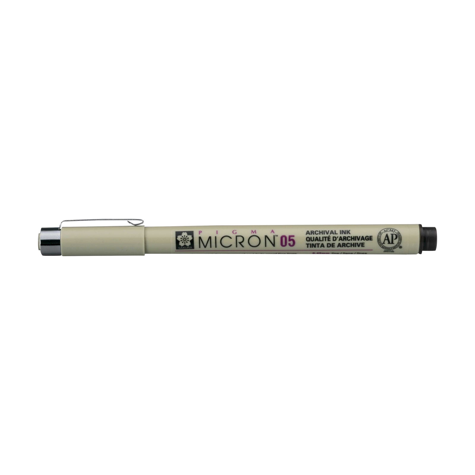 Sakura Pigma Micron 05 fineliner 0,45 mm – set da 6 colori – Seppia