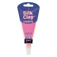 Crema autoindurente Silk Clay 3D – neon pink