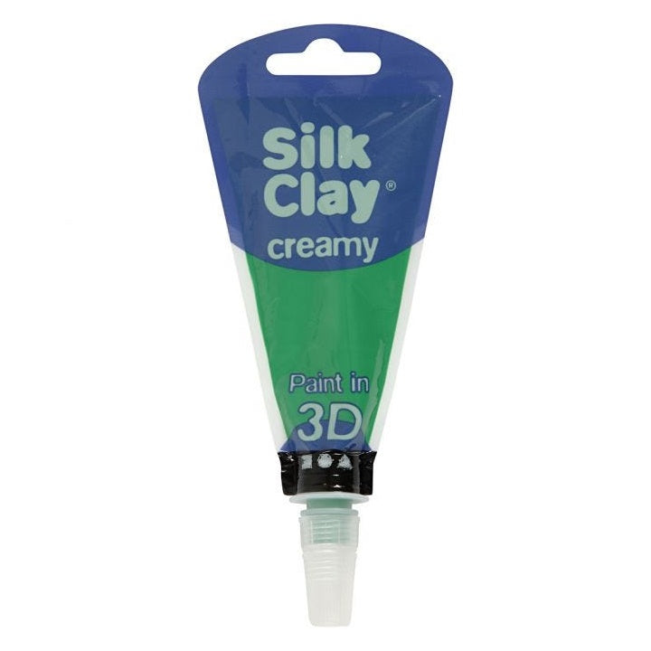 Crema autoindurente Silk Clay 3D – green