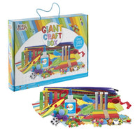 Scatola dell'artigianato gigante Set creativo 500 pezzi blu
