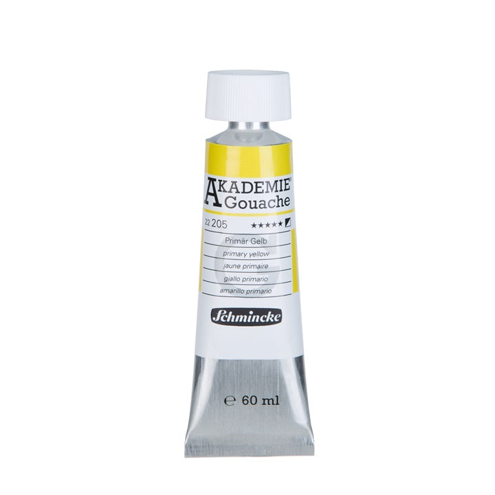 Colori a guazzo Schmincke Akademie in tubetto 60 ml – 205 giallo primario