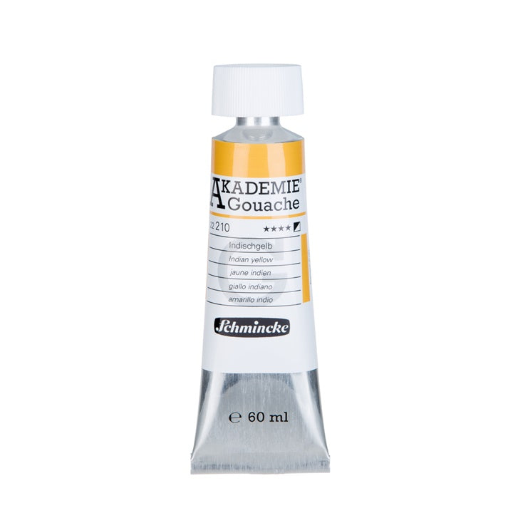 Colori a guazzo Schmincke Akademie in tubetto 60 ml – 210 giallo indiano