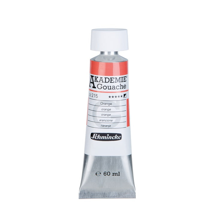 Colori a guazzo Schmincke Akademie in tubetto 60 ml – 215 arancione