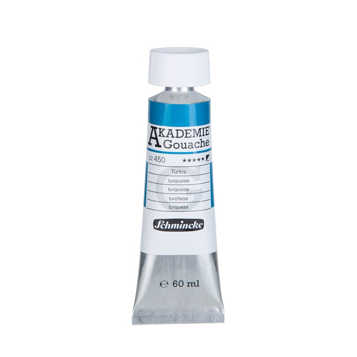 Colori a guazzo Schmincke Akademie in tubetto 60 ml – 450 turchese