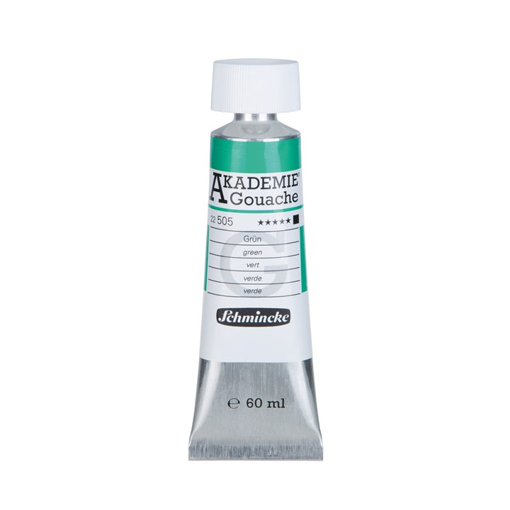 Colori a guazzo Schmincke Akademie in tubetto 60 ml – 505 verde