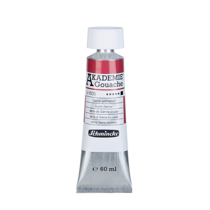 Colori a guazzo Schmincke Akademie in tubetto 60 ml – 605 terra di Siena bruciata