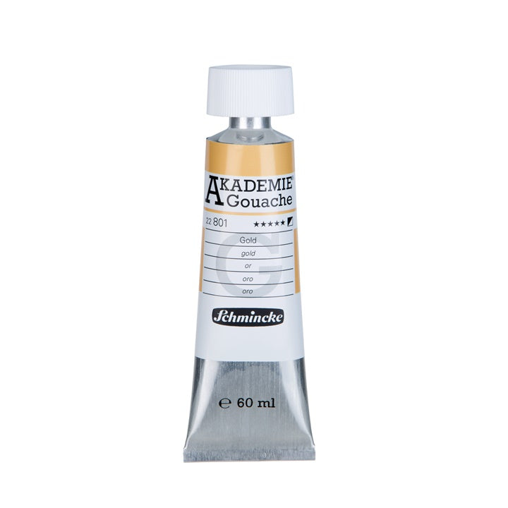 Colori a guazzo Schmincke Akademie in tubetto 60 ml – 801 oro
