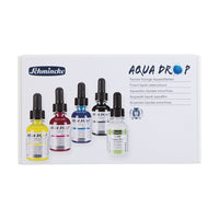 Schmincke AQUA DROP set in confezione di cartone, 5 x 30 ml (colori primari) + bianco coprente