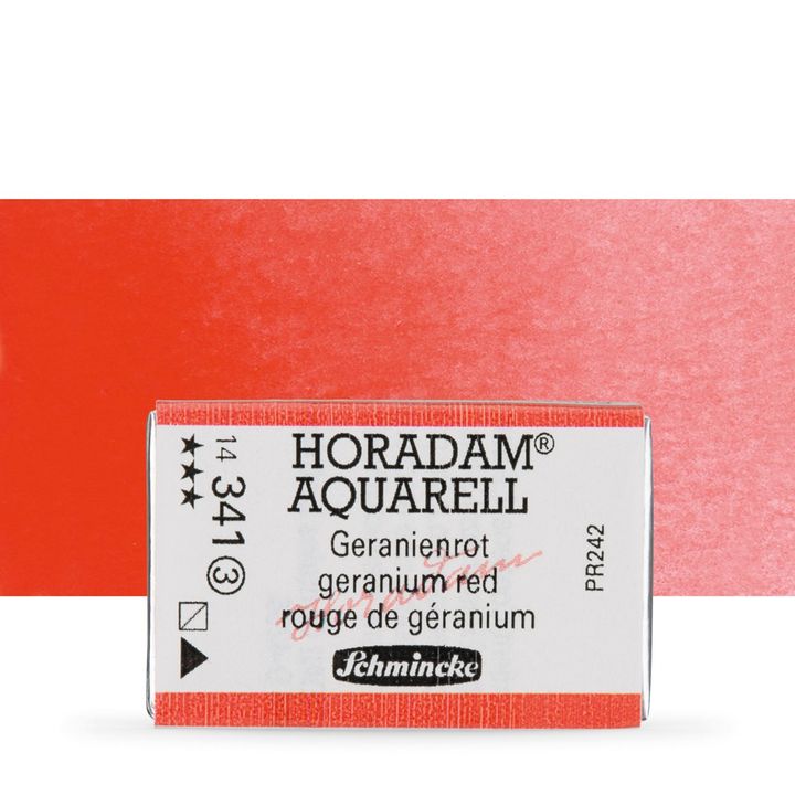 HORADAM® AQUARELL Vernici per acquerello – 341 Geranium Red