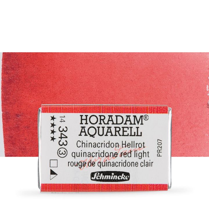 HORADAM® AQUARELL Vernici per acquerello – 343 Quinacridone Red Light
