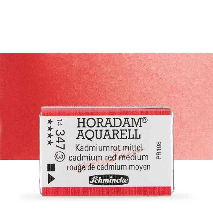 HORADAM® AQUARELL Vernici per acquerello – 347 Cadmium Red Middle
