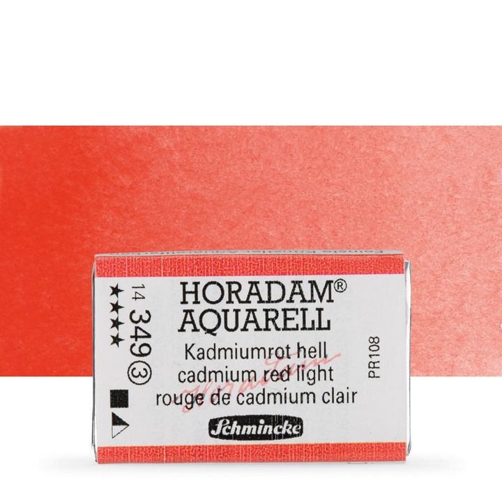 HORADAM® AQUARELL Vernici per acquerello – 349 Cadmium Red Light