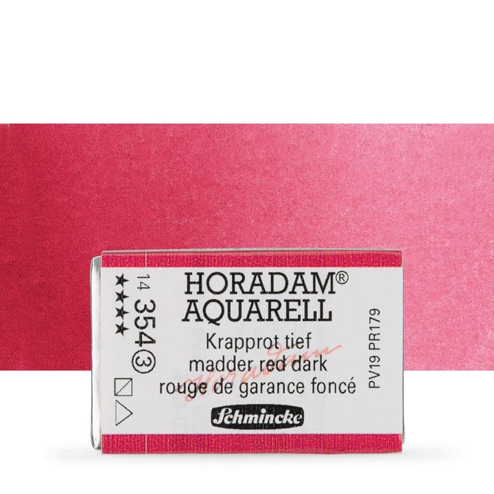 HORADAM® AQUARELL Vernici per acquerello – 354 Madder Red Dark