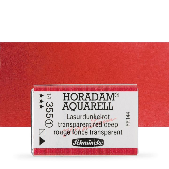 HORADAM® AQUARELL Vernici per acquerello – 355 Transparent Red Deep