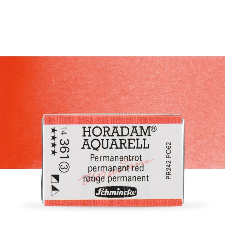 HORADAM® AQUARELL Vernici per acquerello – 361 Permanent Red