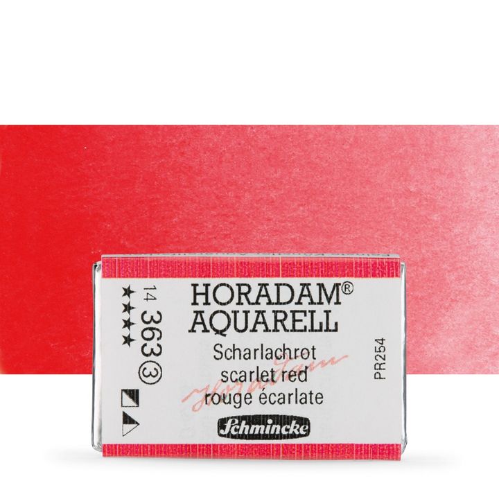 HORADAM® AQUARELL Vernici per acquerello – 363 Scarlet Red