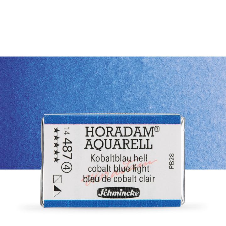 HORADAM® AQUARELL Vernici per acquerello – 487 Cobalt Blue Light