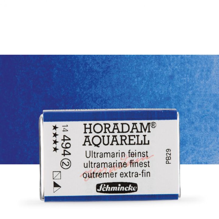 HORADAM® AQUARELL Vernici per acquerello – 494 Ultramarine Finest