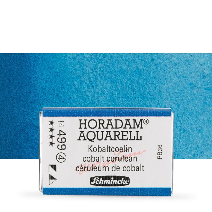HORADAM® AQUARELL Vernici per acquerello – 499 Cobalt Cerulean
