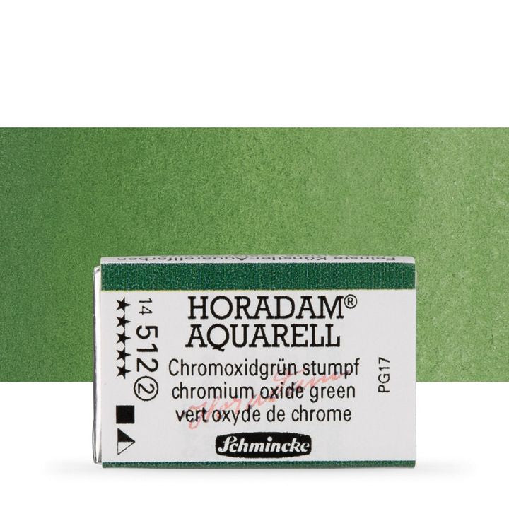 HORADAM® AQUARELL Vernici per acquerello – 512 Chromium Oxide Green