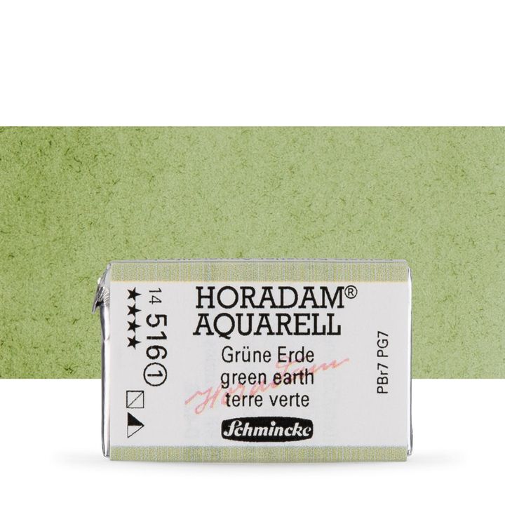 HORADAM® AQUARELL Vernici per acquerello – 516 Green Earth