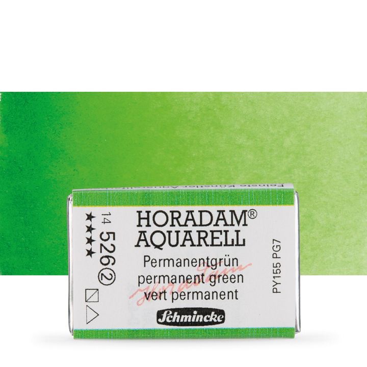 HORADAM® AQUARELL Vernici per acquerello – 526 Permanent Green