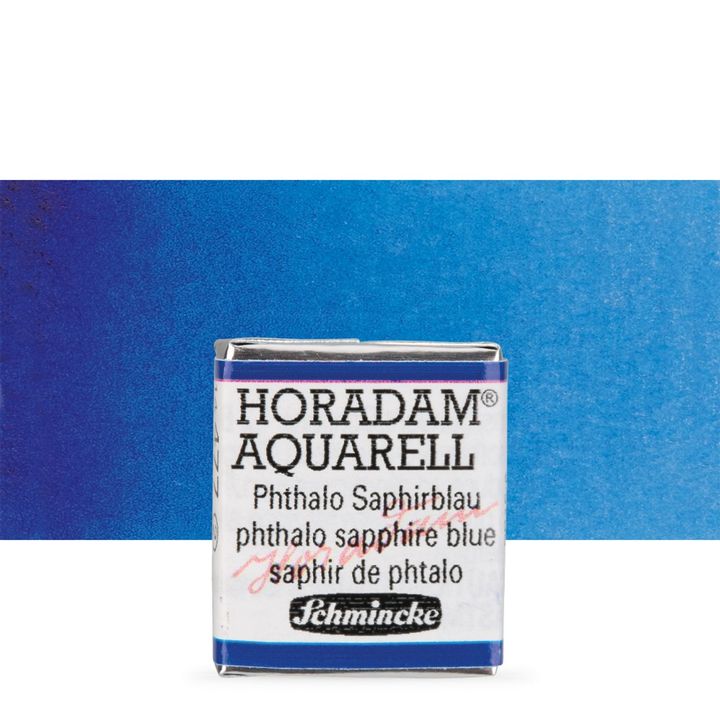 HORADAM® AQUARELL Vernici per acquerello – 477 Phthalo Sapphire Blue