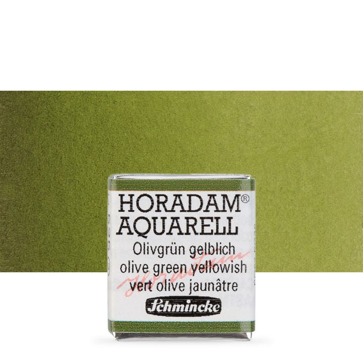 HORADAM® AQUARELL Vernici per acquerello – 525 Olive Green Yellowish