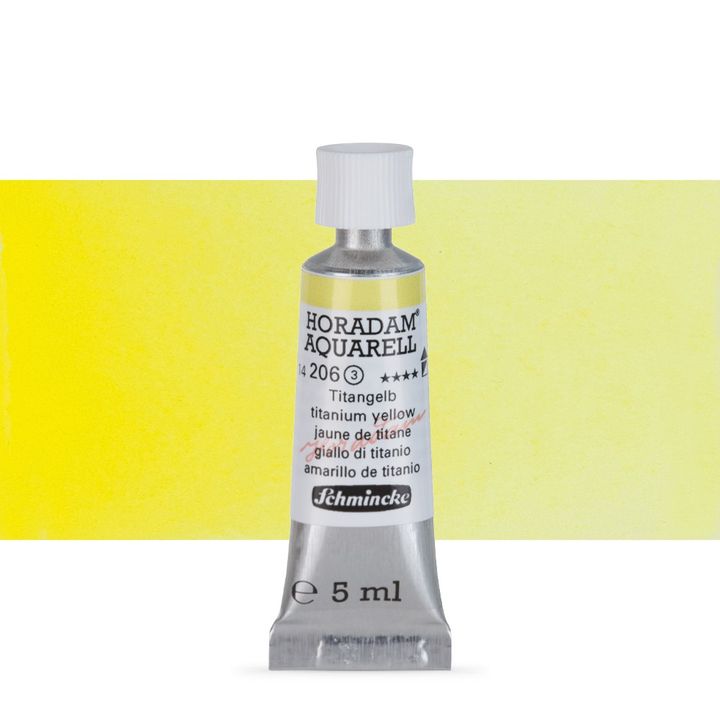 Set di acquerelli HORADAM® AQUARELL – 206 Titanium Yellow