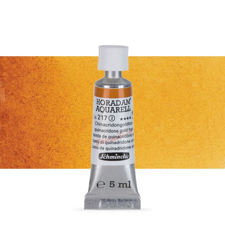 Set di acquerelli HORADAM® AQUARELL – 217 Quinacridone Gold Hue