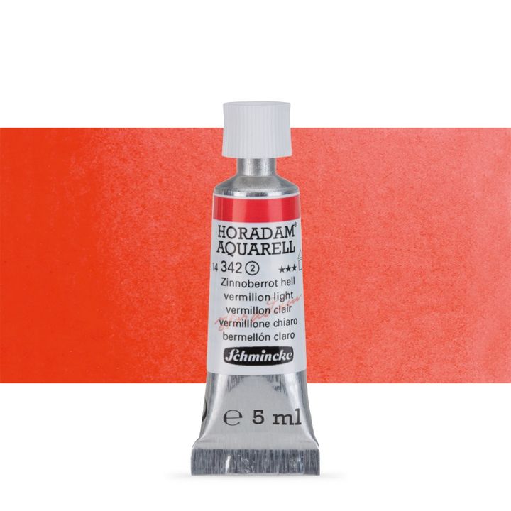 Set di acquerelli HORADAM® AQUARELL – 342 Vermilion Light