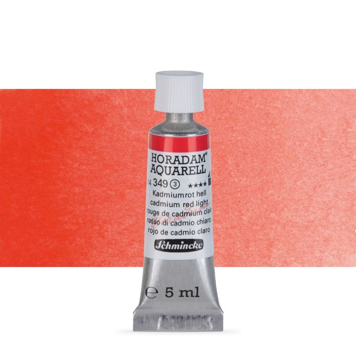 Set di acquerelli HORADAM® AQUARELL – 349 Cadmium Red Light