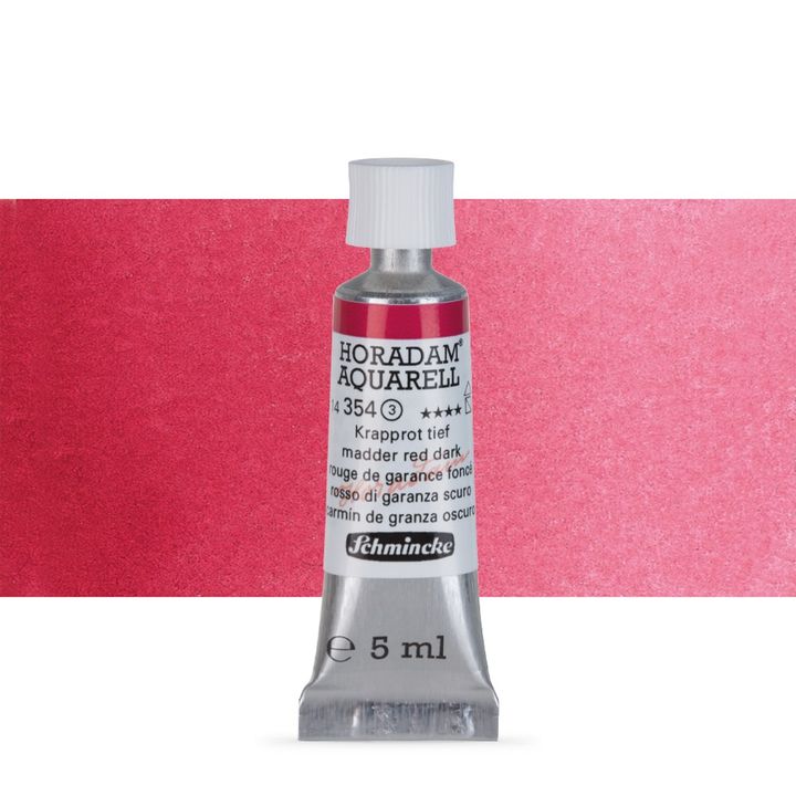 Set di acquerelli HORADAM® AQUARELL – 354 Madder Red Dark