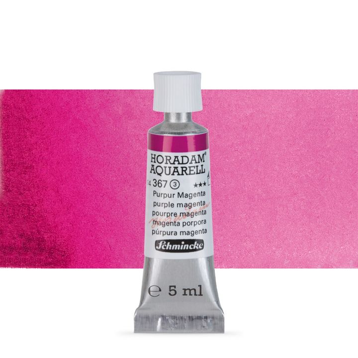 Set di acquerelli HORADAM® AQUARELL – 367 Purple Magenta