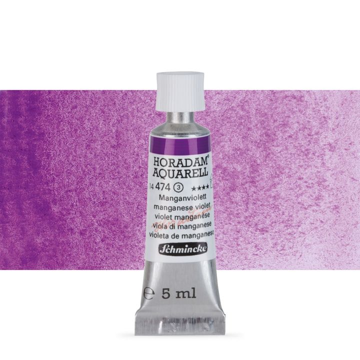 Set di acquerelli HORADAM® AQUARELL – 474 Manganese Violet