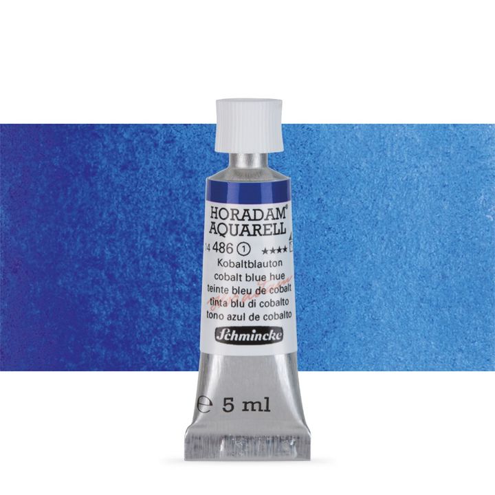 Set di acquerelli HORADAM® AQUARELL – 486 Cobalt Blue Hue