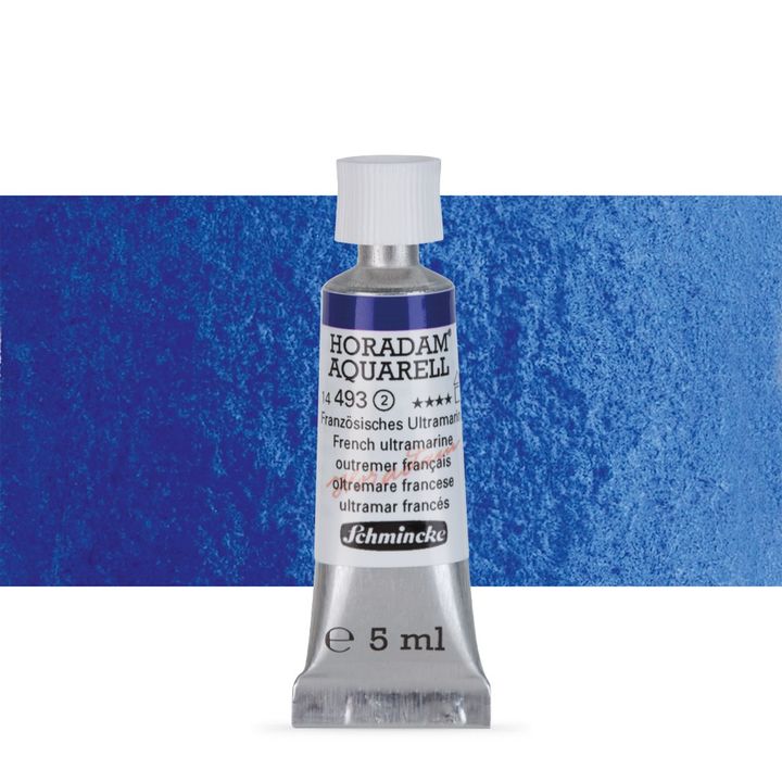Set di acquerelli HORADAM® AQUARELL – 493 French Ultramarine