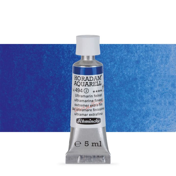 Set di acquerelli HORADAM® AQUARELL – 494 Ultramarine Finest