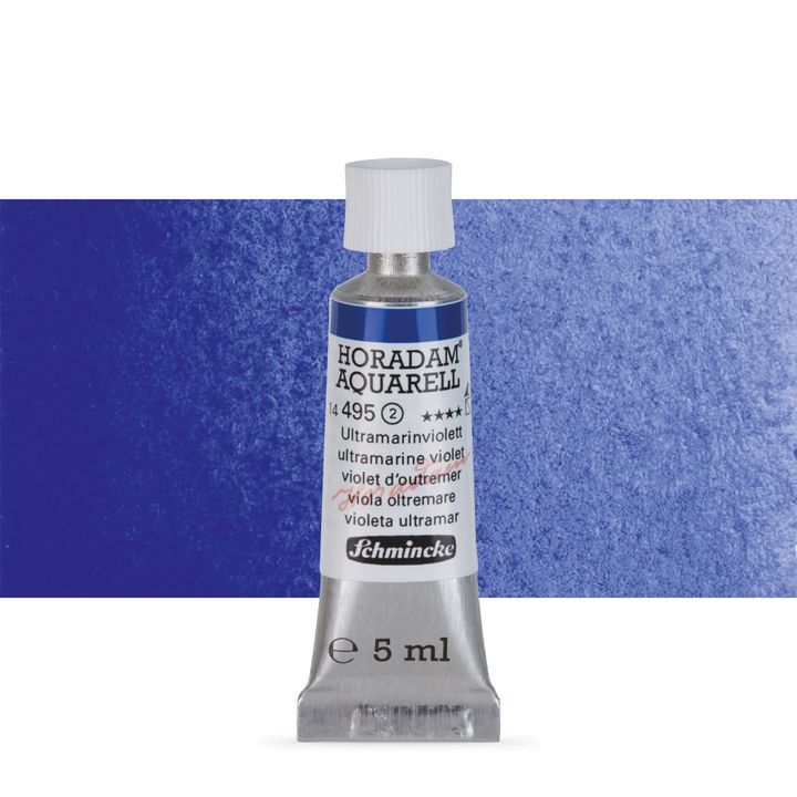 Set di acquerelli HORADAM® AQUARELL – 495 Ultramarine Violet