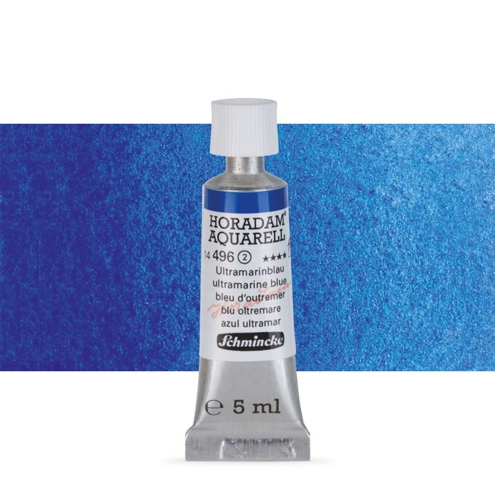 Set di acquerelli HORADAM® AQUARELL – 496 Ultramarine Blue