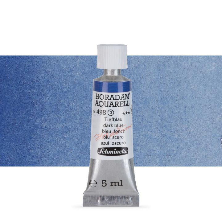 Set di acquerelli HORADAM® AQUARELL – 498 Dark Blue
